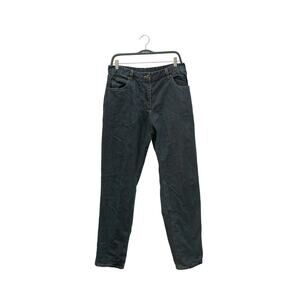 Woolrich Women’s Size 12 Dark Wash Lined Jeans Flannel Lined